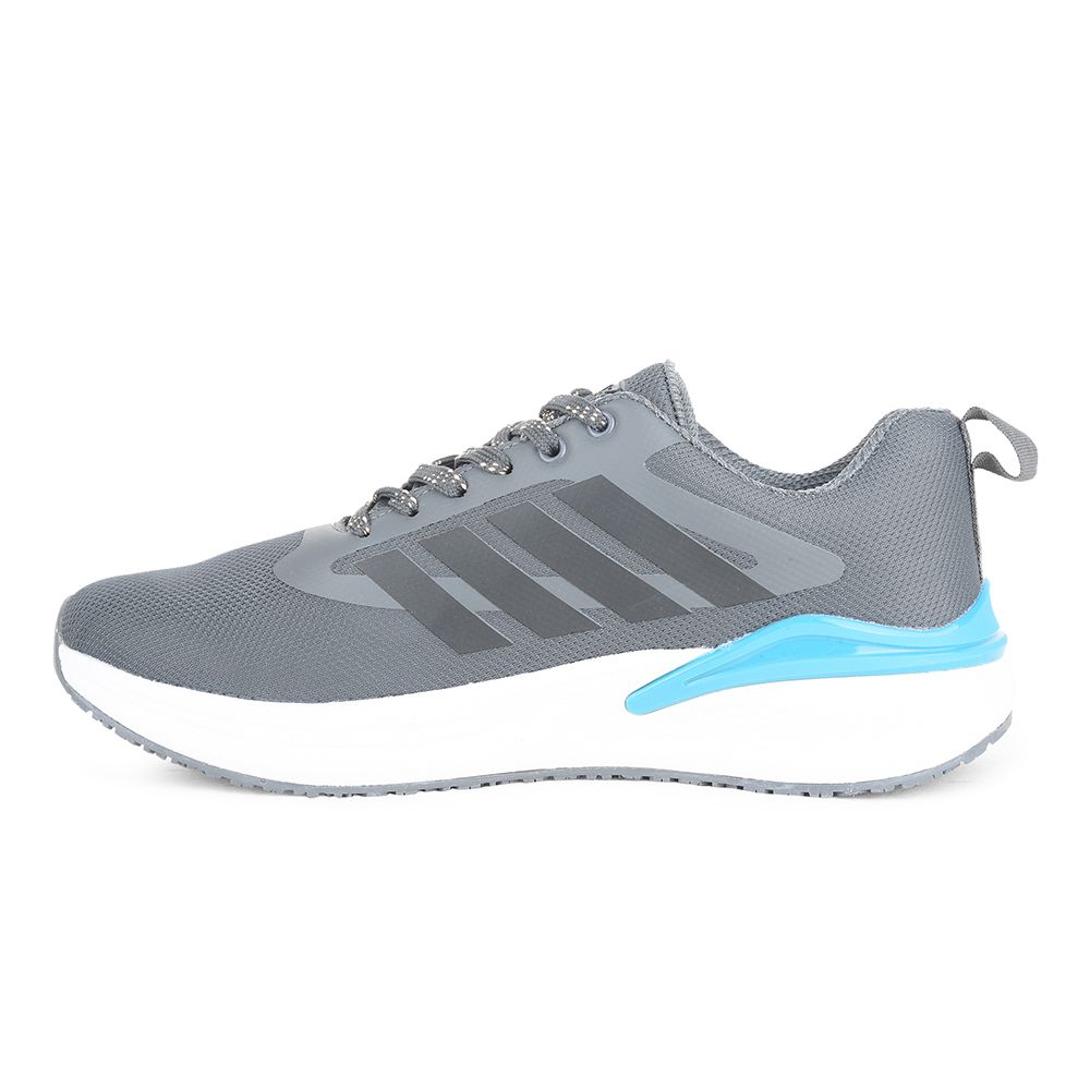 Leap7x by Liberty Men CAPSICO-1 D.Grey Sports Non Lacing Shoes