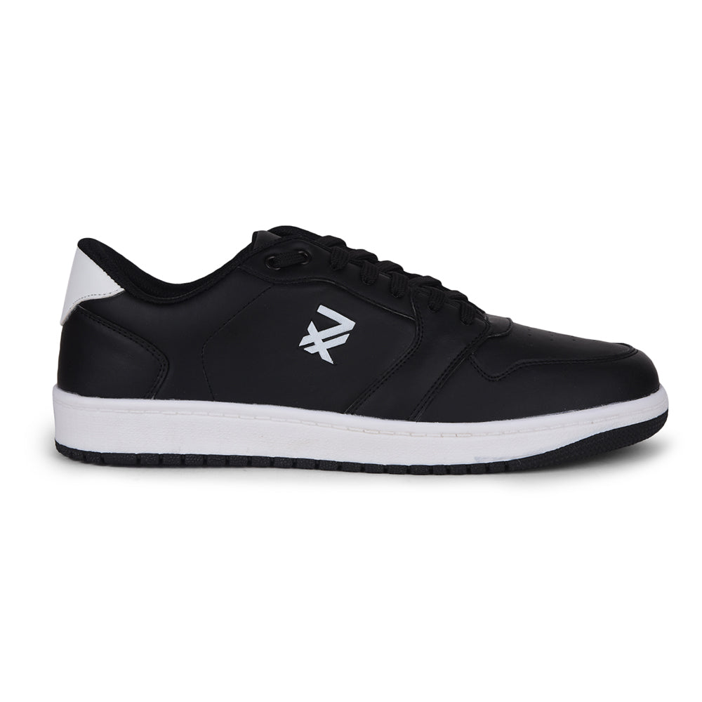 Leap7x Casual Black Lacing Sneakers JAXEN-3E By Liberty