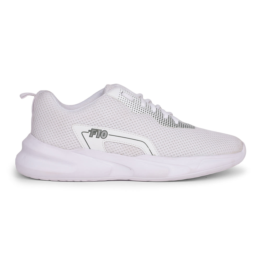 Force 1 By Liberty Men ZURIK-EB White Sports Lacing Shoes