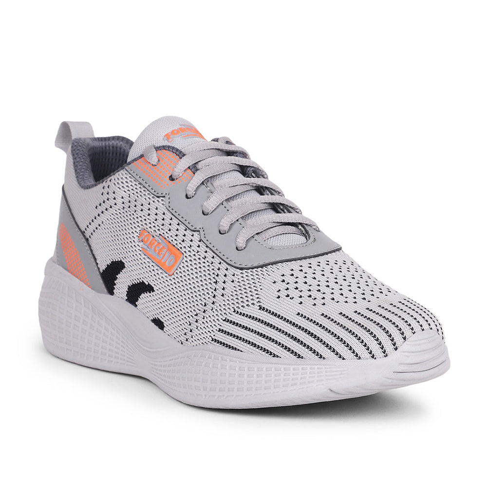 Force 1 By Liberty Men FRANKY-EB L.Grey Sports Lacing Shoes