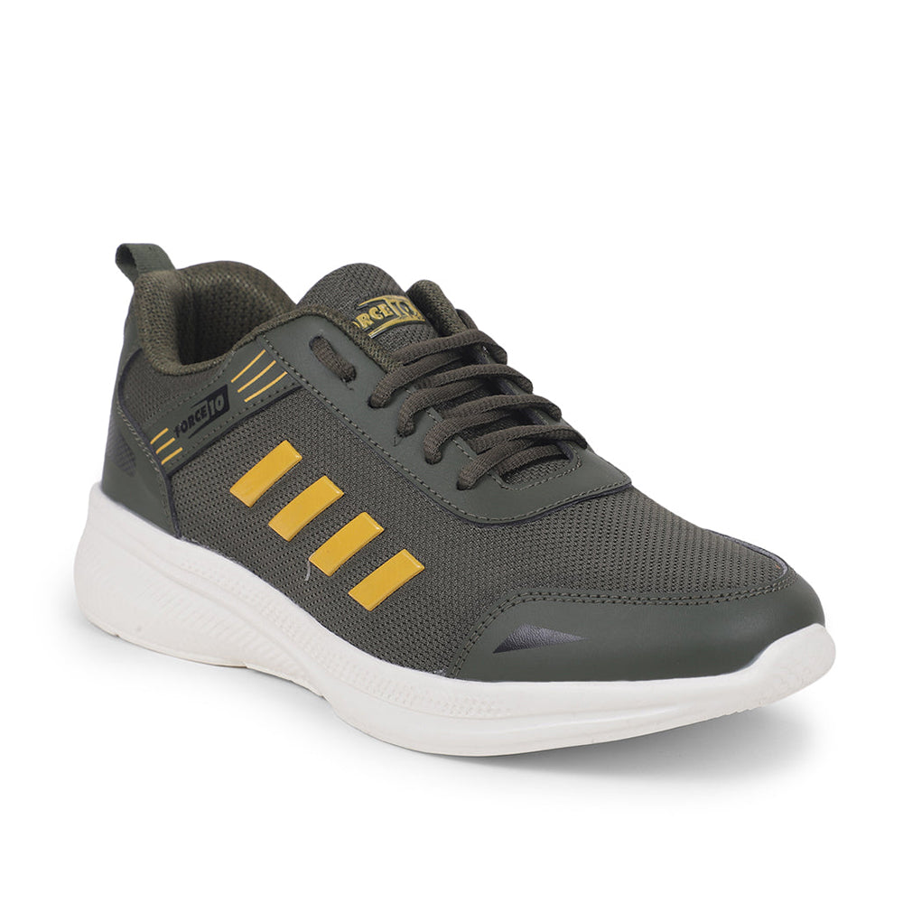 Force 1 By Liberty Men PTRON-1EB Olgreen Sports Lacing Shoes