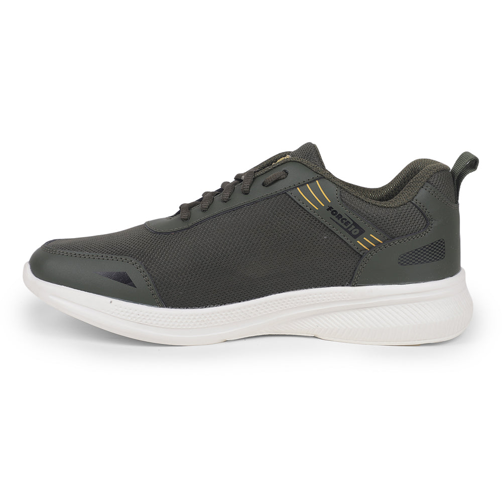 Force 1 By Liberty Men PTRON-1EB Olgreen Sports Lacing Shoes