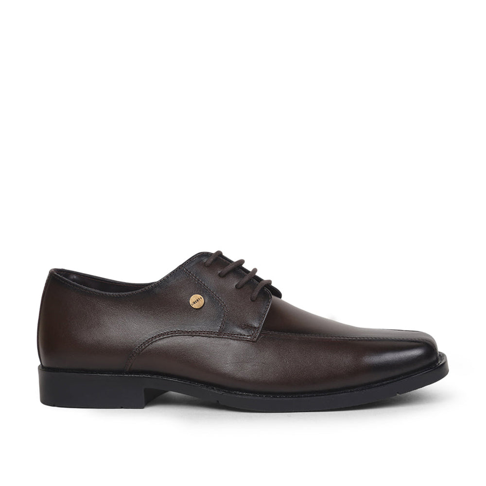 Fortune By Liberty Men ECO-1E Brown Formal Lacing Shoes