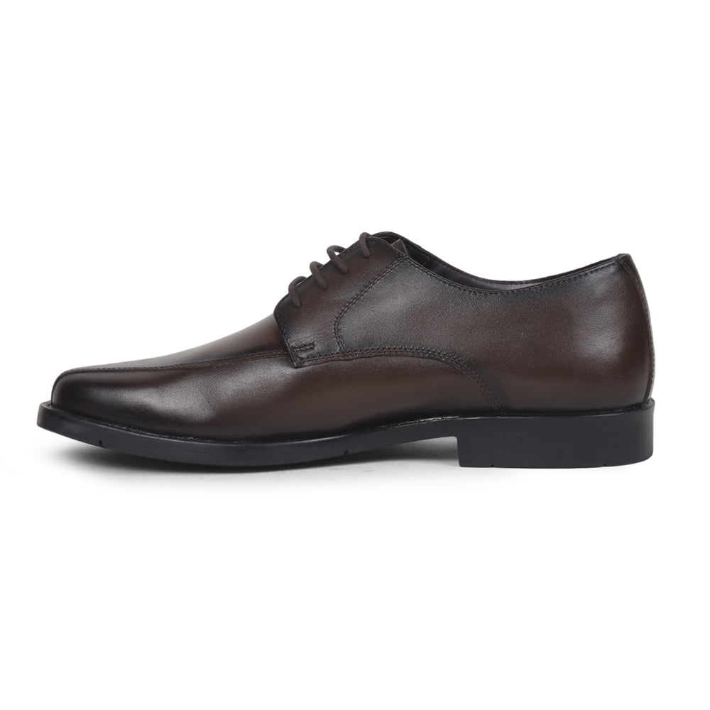 Fortune By Liberty Men ECO-1E Brown Formal Lacing Shoes