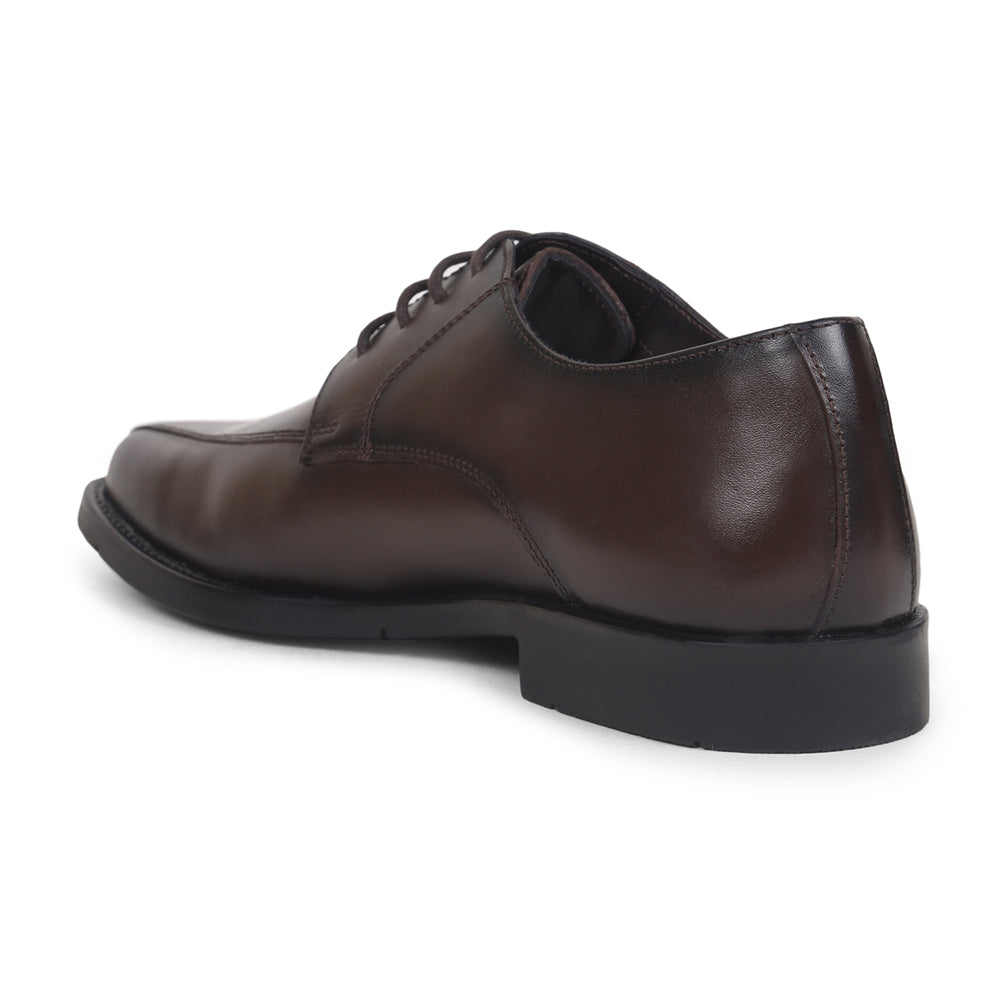 Fortune By Liberty Men ECO-1E Brown Formal Lacing Shoes