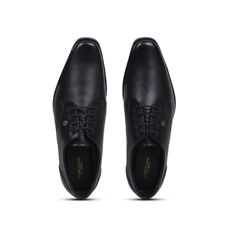 Fortune By Liberty Men LB31-1E Black Formal Lacing Shoes