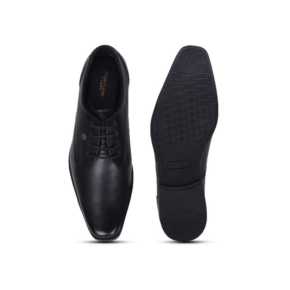 Fortune By Liberty Men LB31-1E Black Formal Lacing Shoes