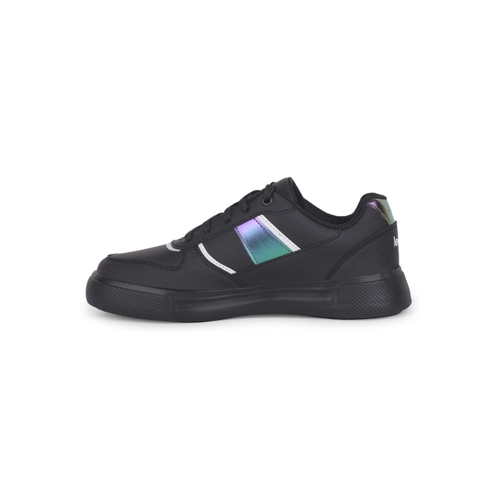 Leap7x Lacing Black Casual Sneakers For Women FEMINA-2 By Liberty