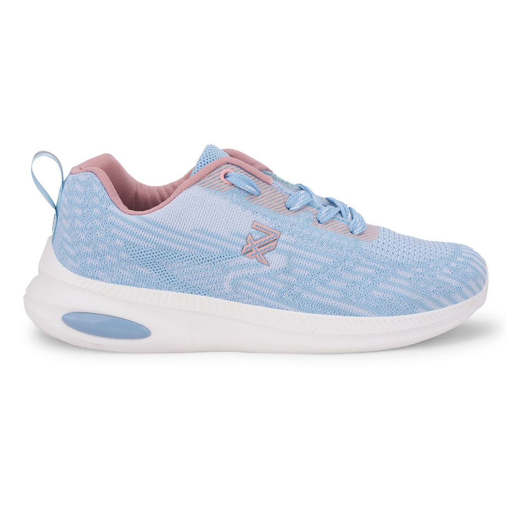 Leap7x By Liberty Women WEST-1 S.Blue Sports Lacing Shoes