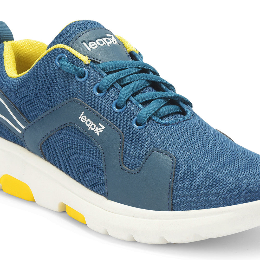 Leap7x By Liberty Kids ETHAN-EL T.Blue Sports Lacing Shoes