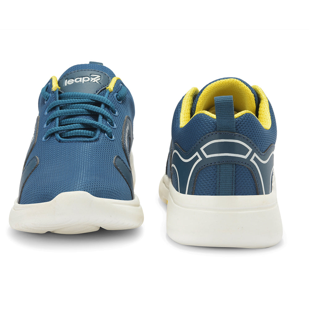 Leap7x By Liberty Kids ETHAN-EL T.Blue Sports Lacing Shoes