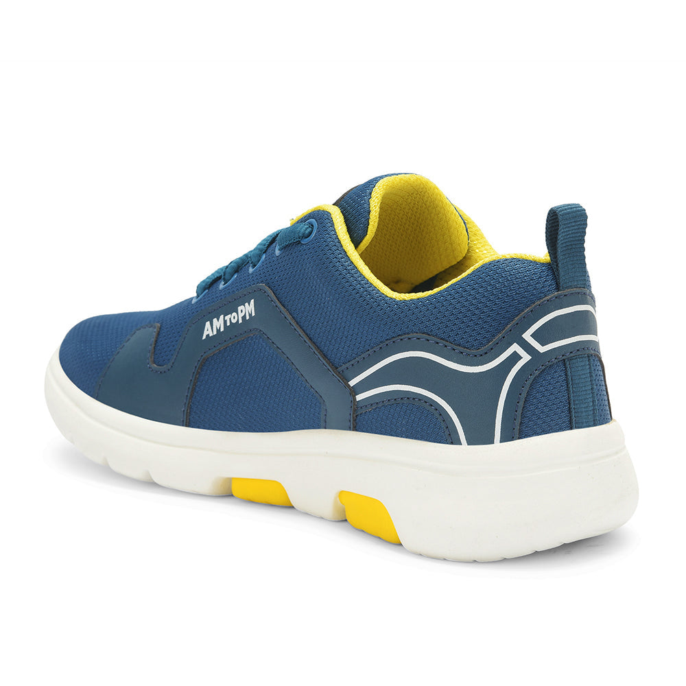 Leap7x By Liberty Kids ETHAN-EL T.Blue Sports Lacing Shoes