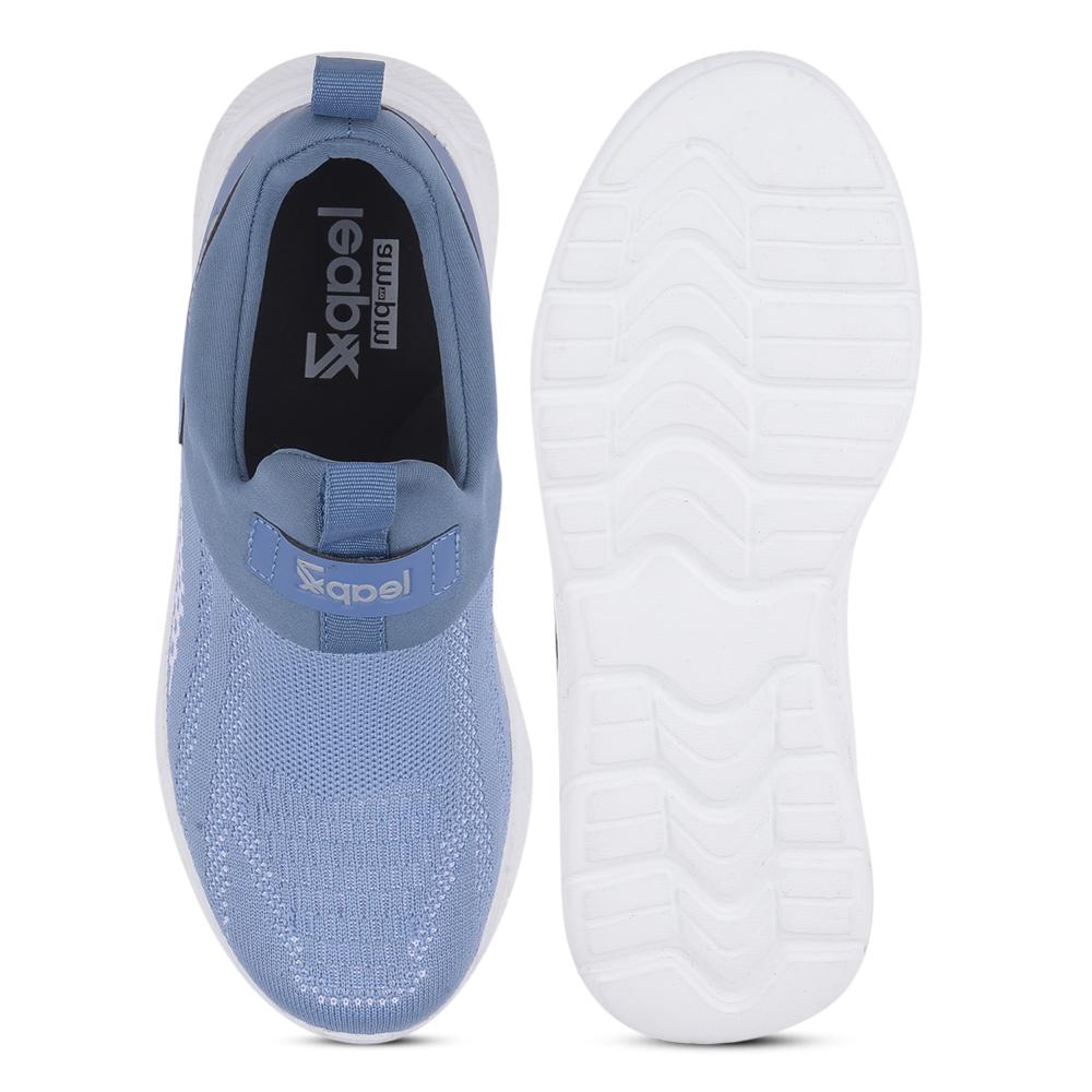 Leap7x Non Lacing Blue Casual Slip-on Shoes For Women BOSTER-L2E By Liberty