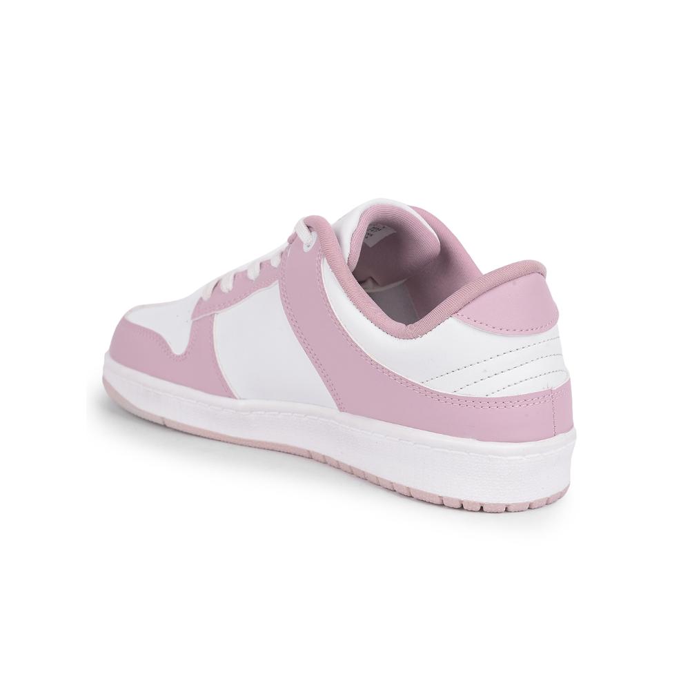 Leap7x Lacing Pink Casual Sneakers For Women SNIKO-1 By Liberty