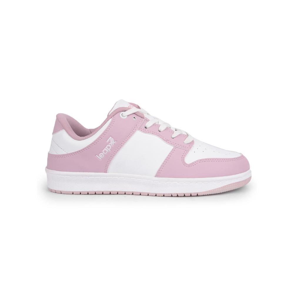 Leap7x Lacing Pink Casual Sneakers For Women SNIKO-1 By Liberty