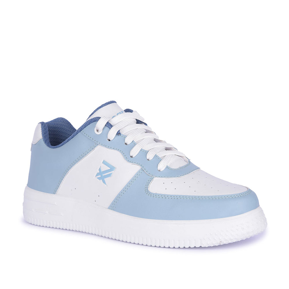 Leap7x Lacing Blue Casual Sneakers For Women MICO-3E By Liberty