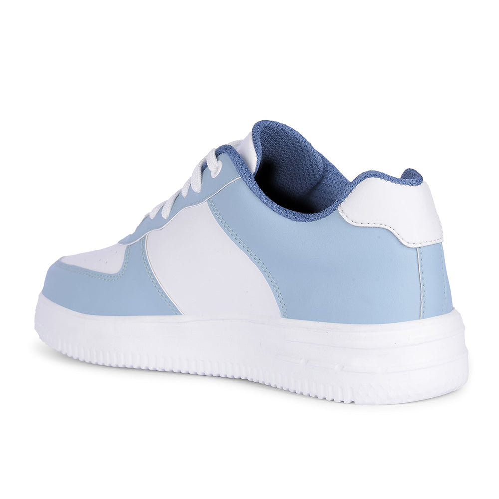 Leap7x Lacing Blue Casual Sneakers For Women MICO-3E By Liberty