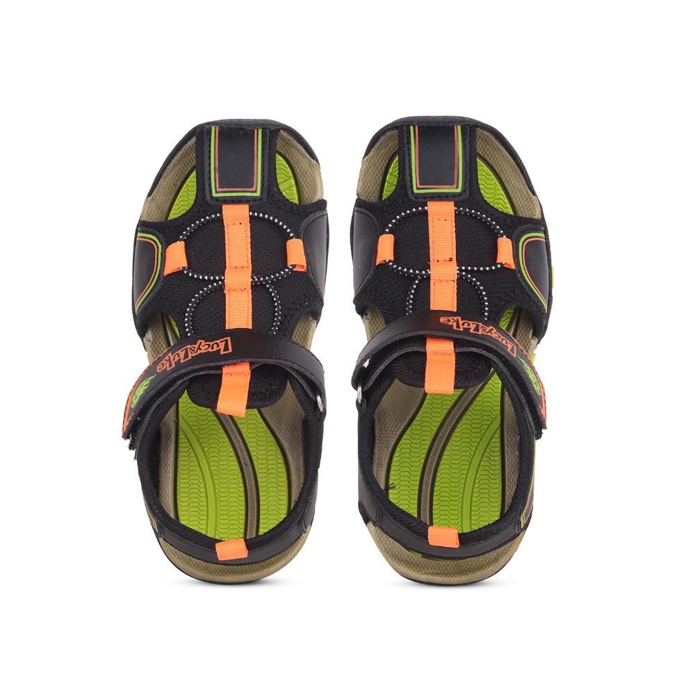 Lucy & Luke By Liberty Kids FLOATS-1 Black Casual Sandal