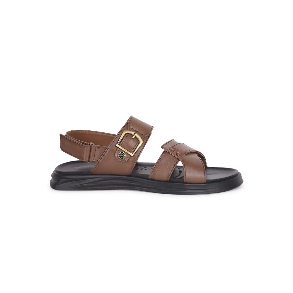 Coolers By Liberty WILFRED-1 Mens Tan Formal Sandal