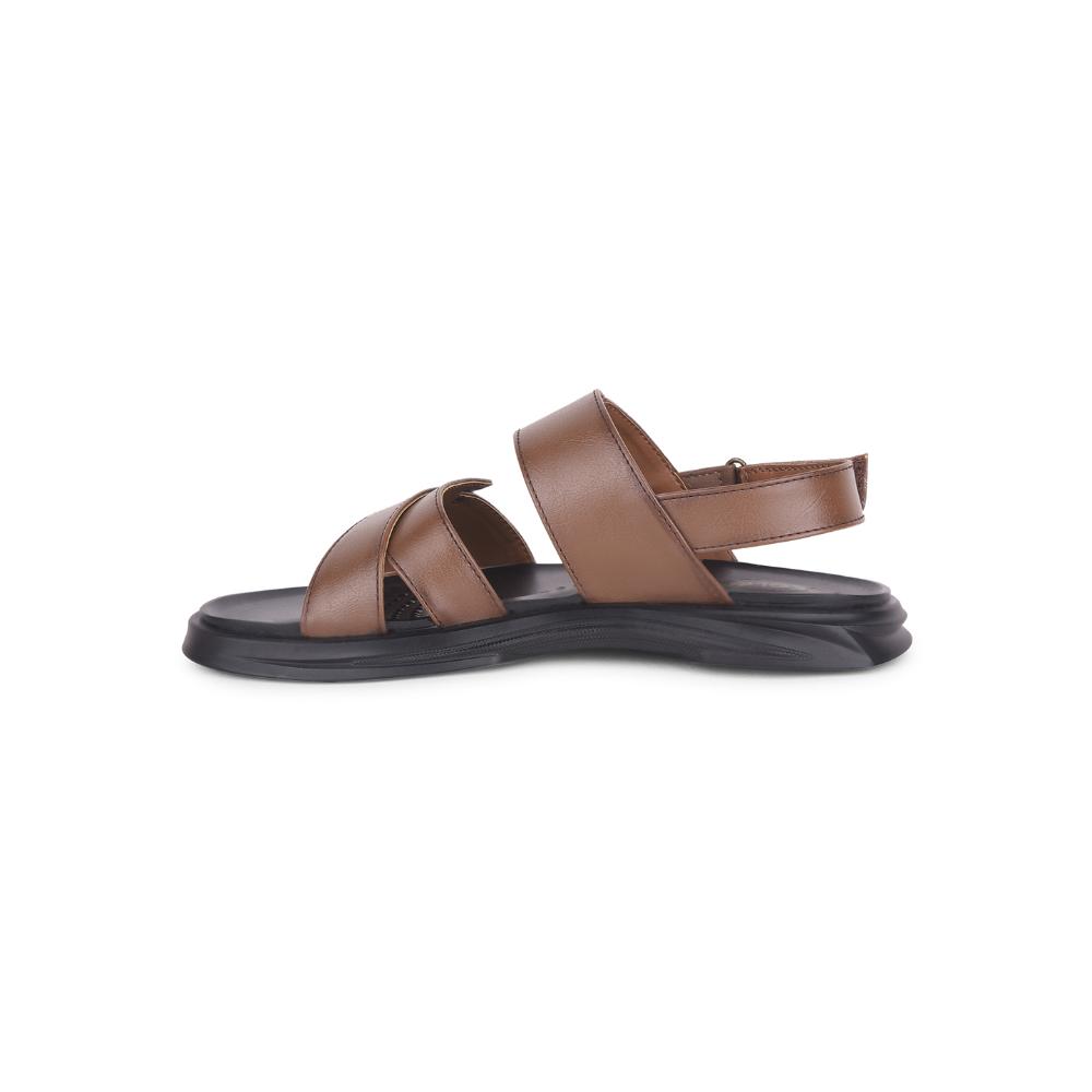 Coolers By Liberty WILFRED-1 Mens Tan Formal Sandal