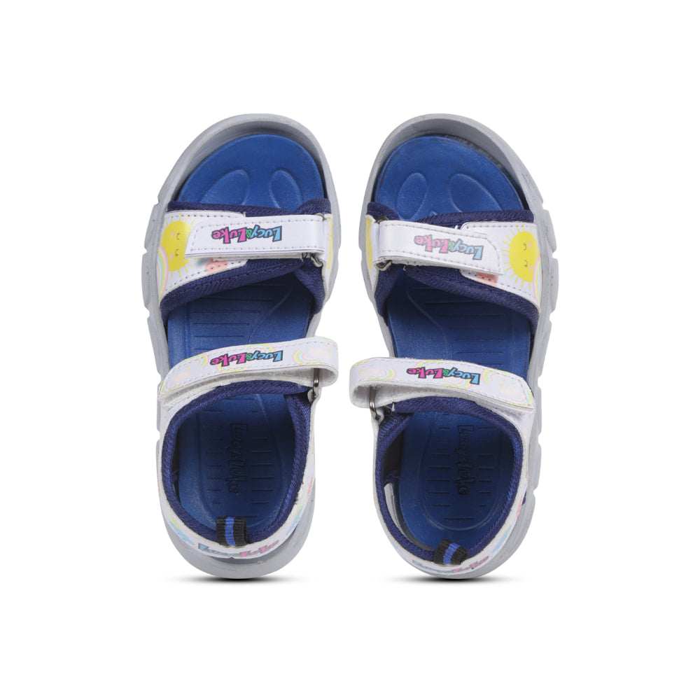 Lucy & Luke Casual S. Blue Sandal For Kids FLYNN-41 By Liberty