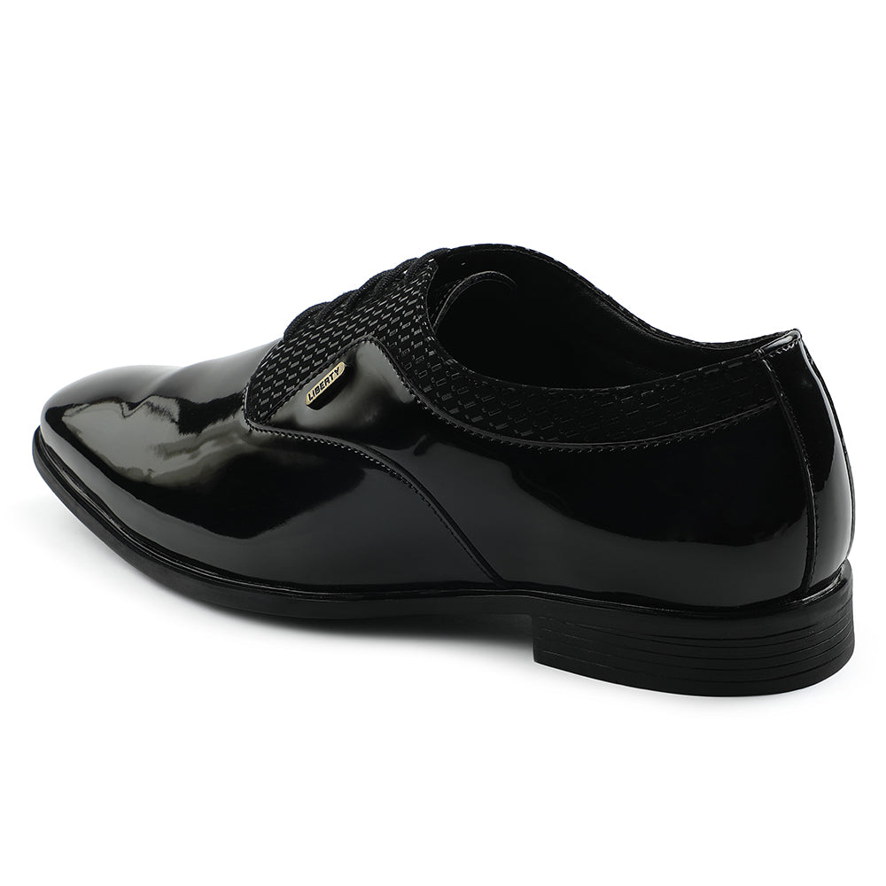 Fortune Black Formal Lacing Oxford Shoes For Mens A998-07 