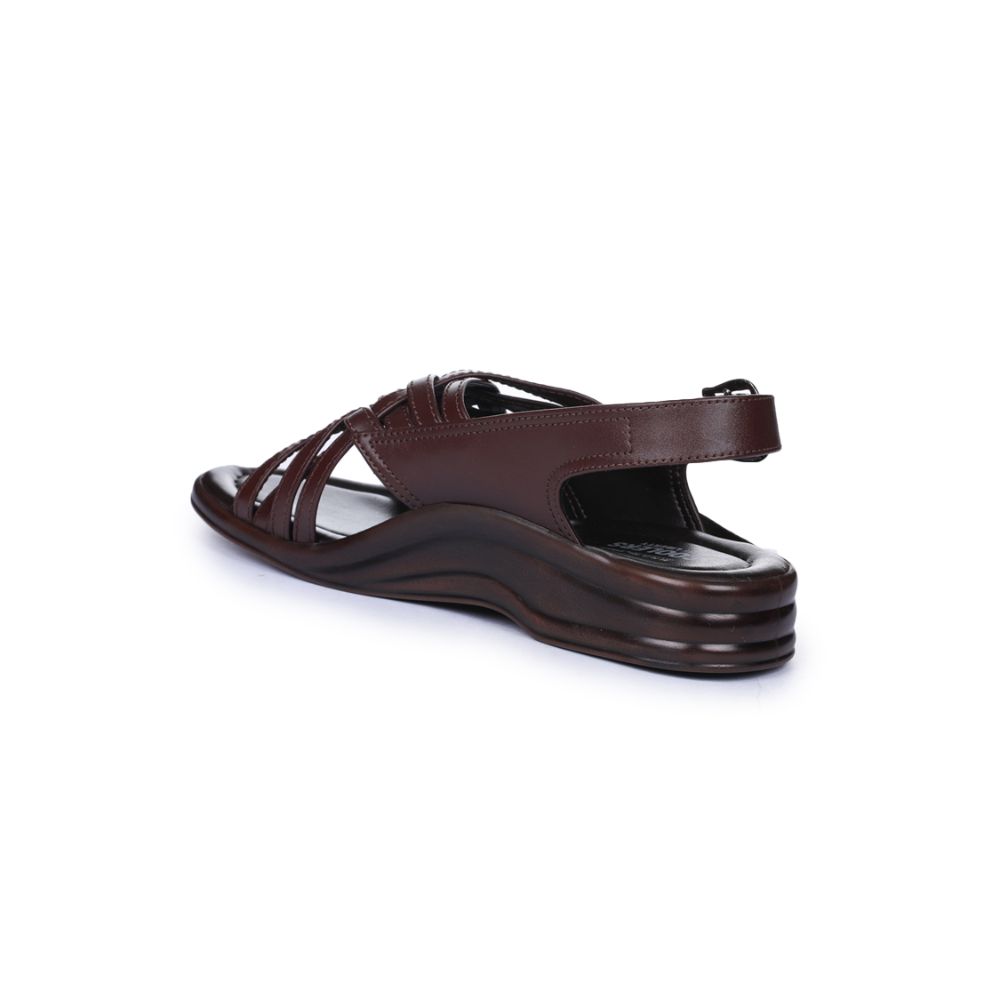 Coolers Formal (Brown) Sandals For Men 7123-84 By Liberty