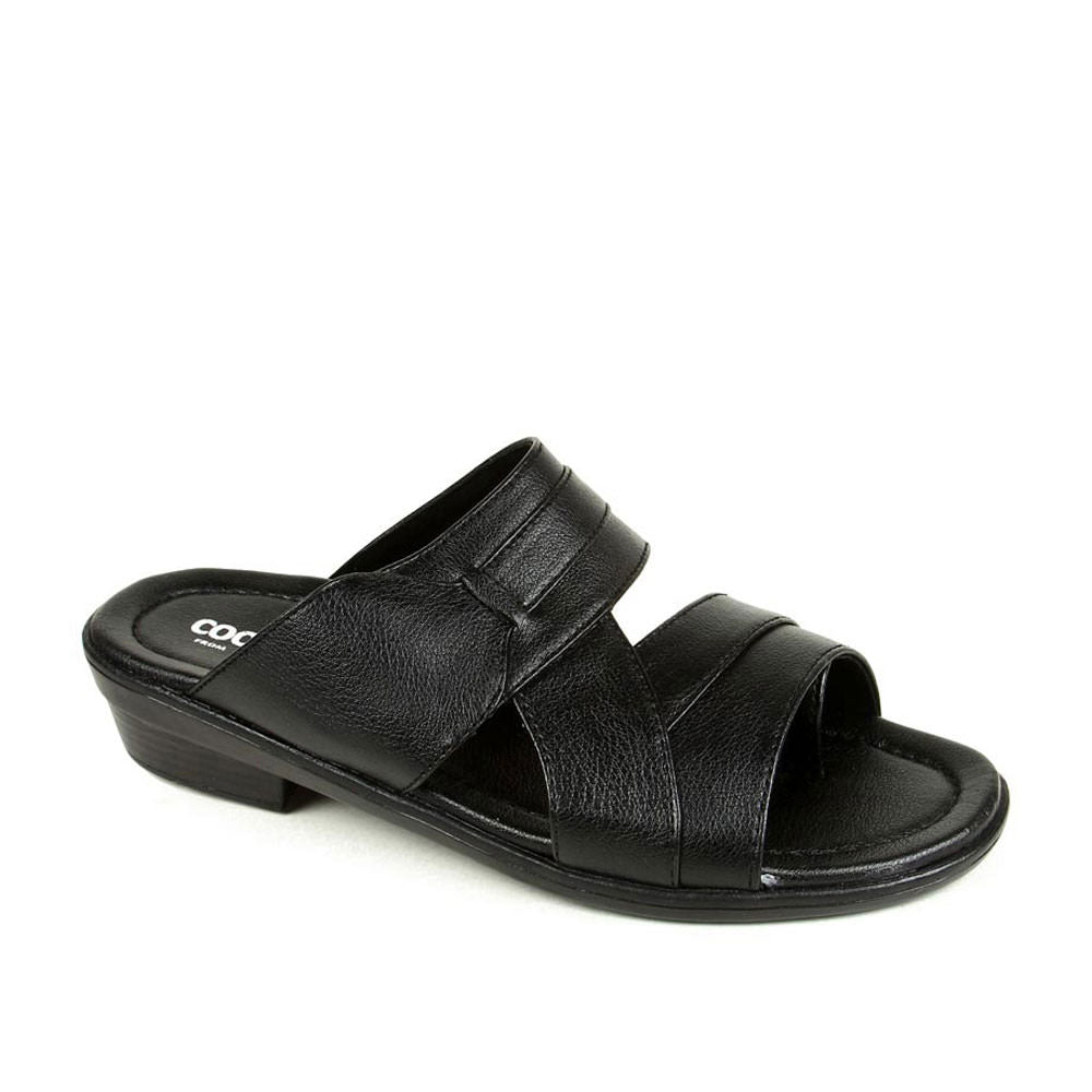 Coolers Casual (Black) Slippers For Men 7153-61 By Liberty