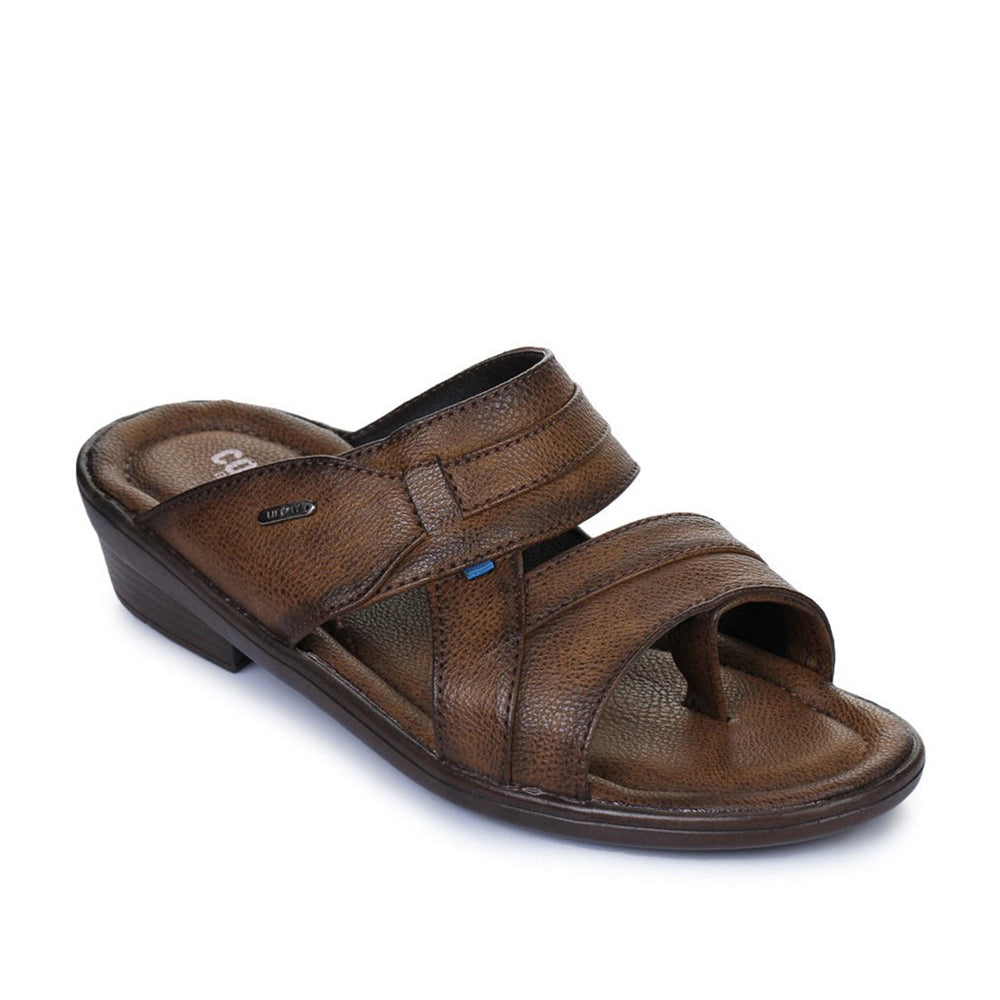 Coolers Casual (Brown) Slippers For Men 7153-61N By Liberty