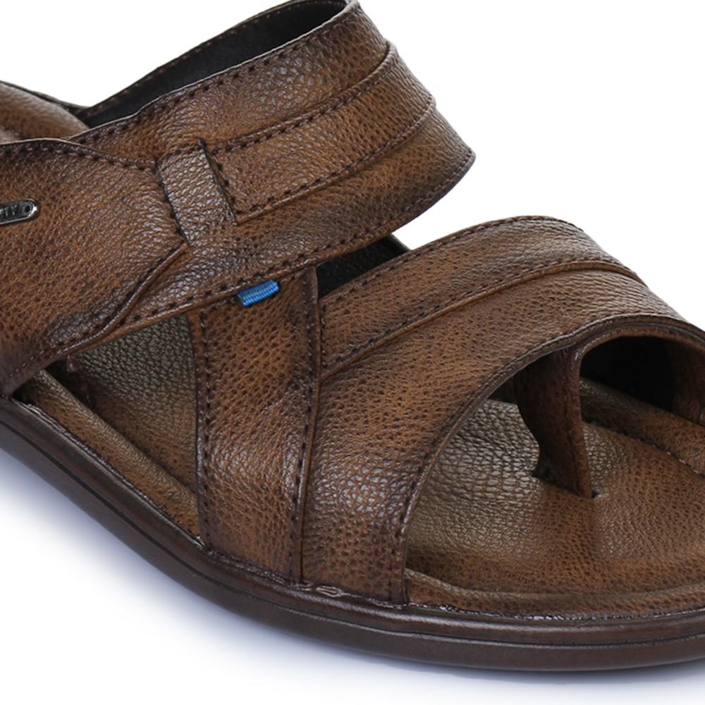 Coolers Casual (Brown) Slippers For Men 7153-61N By Liberty