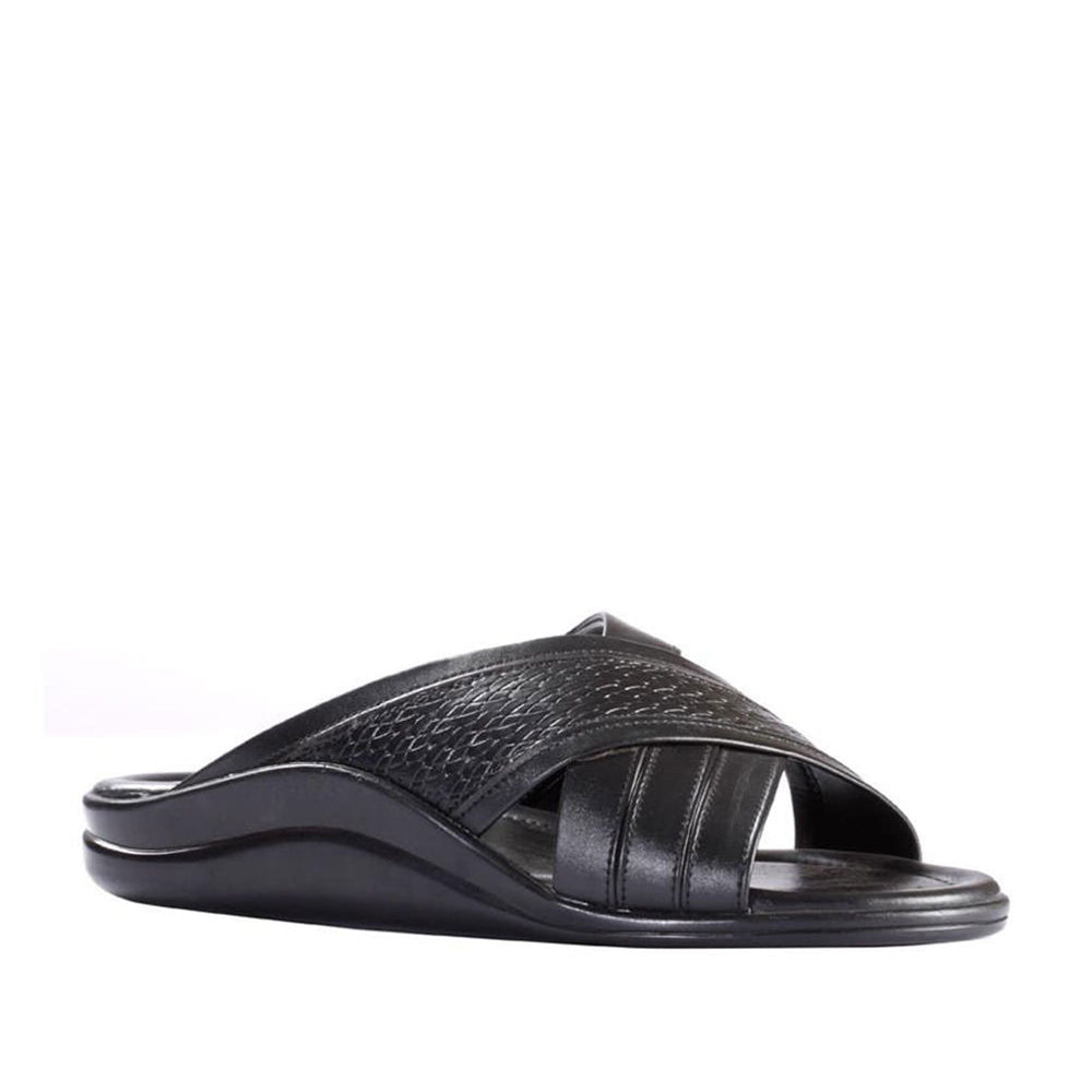 Coolers Casual (Black) Slippers For Men DON By Liberty