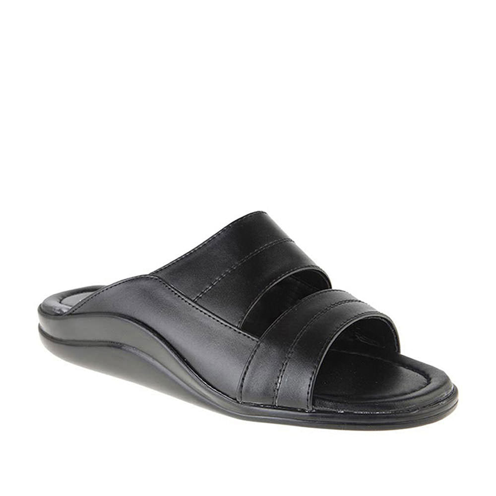 Coolers Casual (Black) Slippers For Men 7193-6 By Liberty