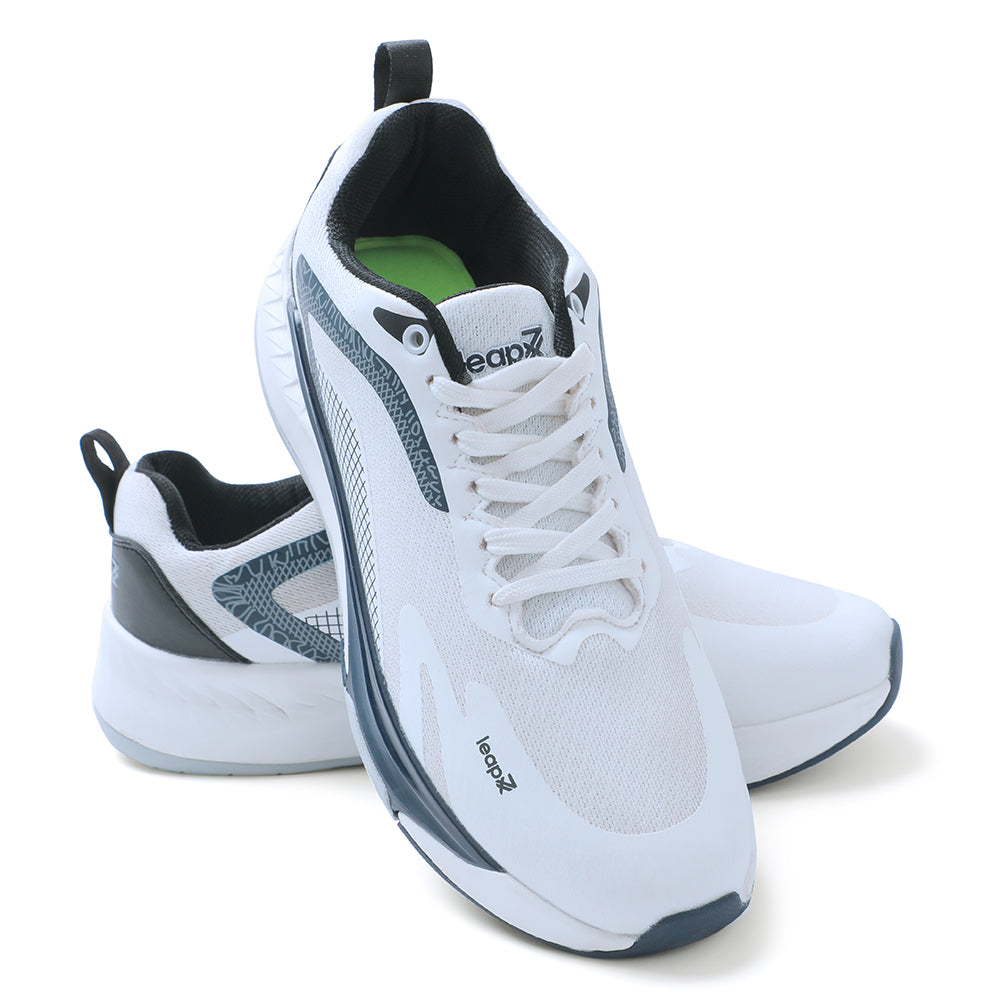 Leap7x Sports White Running Shoes For Mens EVELSTER-E 