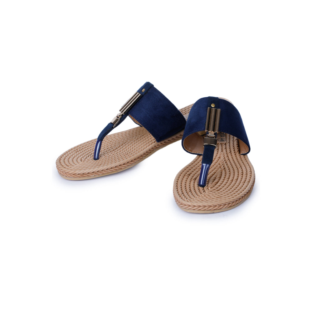 Senorita Casual Blue Slipper For Women M1-3 By Liberty