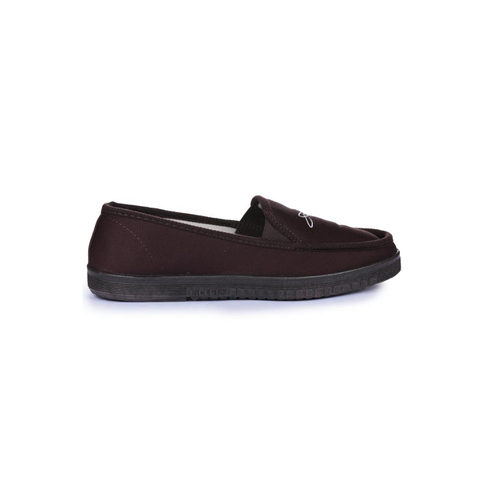 Gliders (Brown) Casual Slip on Shoes For Men WALKER-E By Liberty