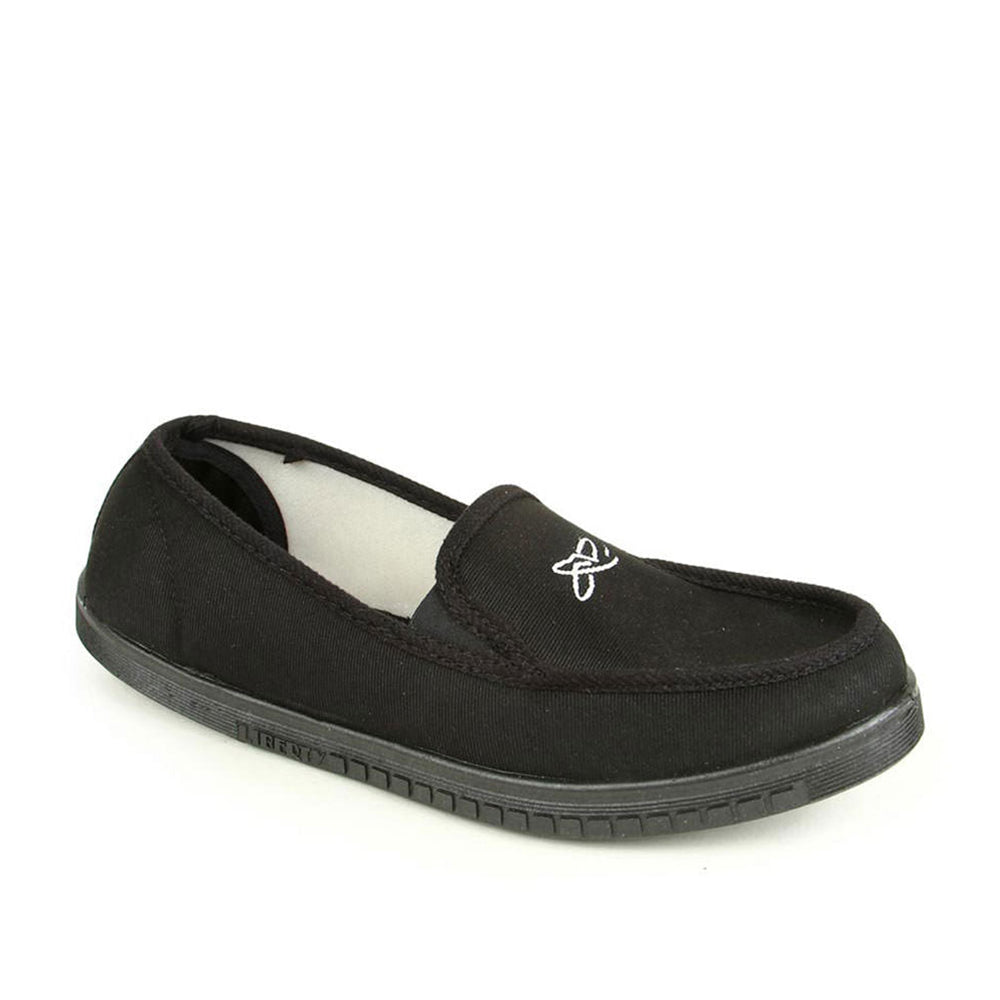 Gliders (Black) Casual Slip on Shoes For Men WALKER-E By Liberty