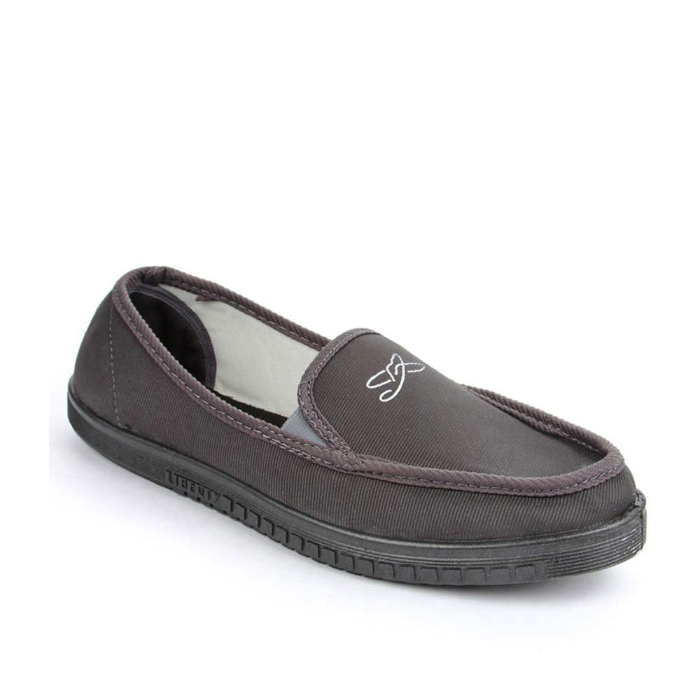 Gliders (Grey) Casual Slip on Shoes For Men WALKER-E By Liberty