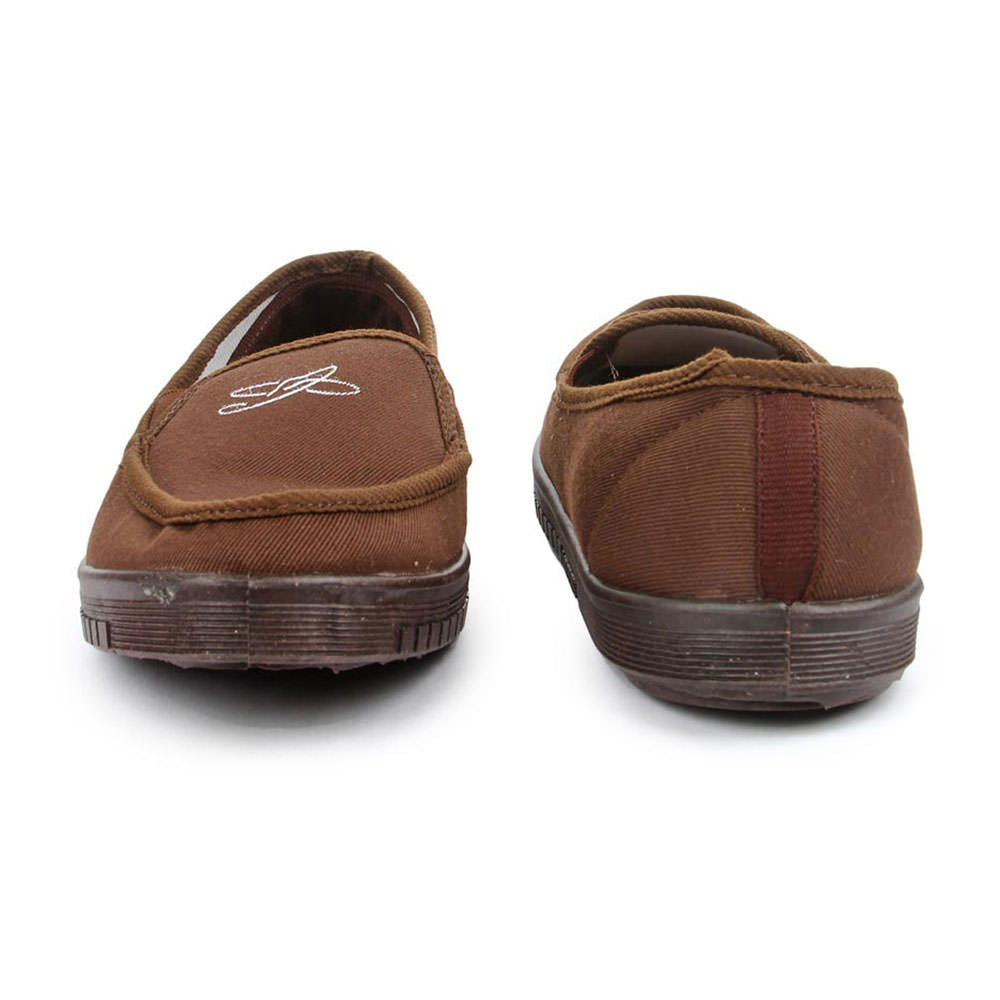 Gliders (Brown) Casual Slip on Shoes For Men WALKER-E By Liberty