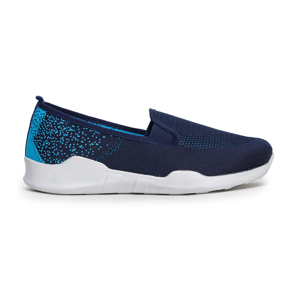 Force 1 Women's Blue Sporty Casual Non Lacing (AVILA-6)