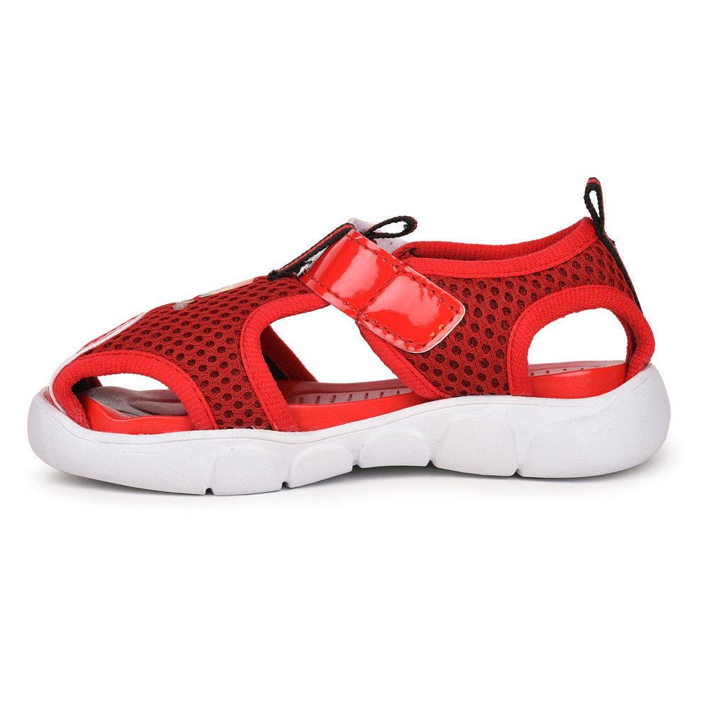 Lucy & Luke (Red) Casual Sandal For Kids FLYNN-29 By Liberty