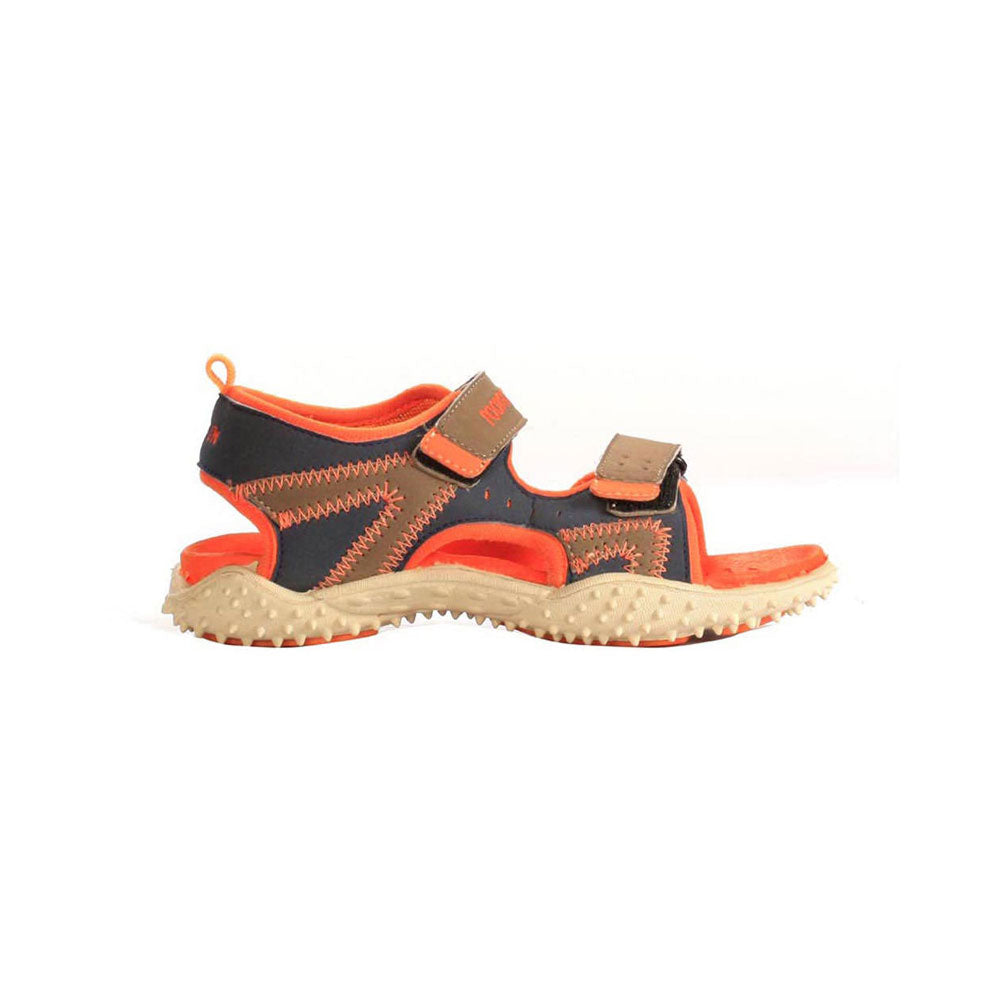 Lucy & Luke (Orange) Casual Sandal For Kids BEN-1 By Liberty