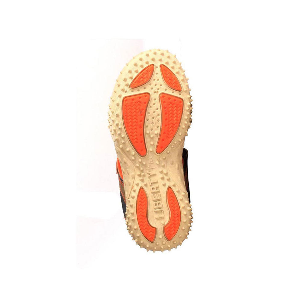 Lucy & Luke (Orange) Casual Sandal For Kids BEN-1 By Liberty