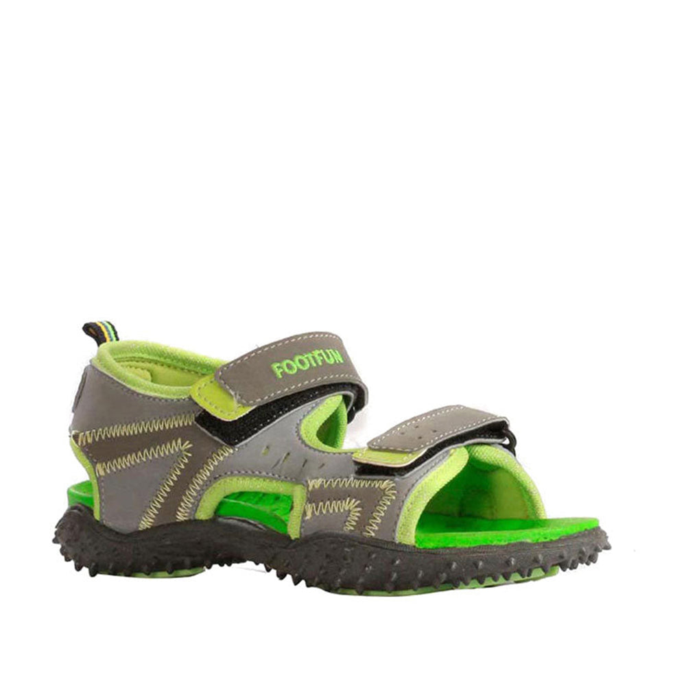 Lucy & Luke (Green) Casual Sandal For Kids BEN-1 By Liberty