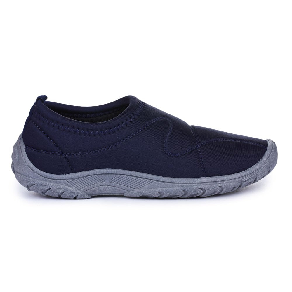 Gliders Non Lacing Blue Casual Slip on Shoes For Women MAC By Liberty