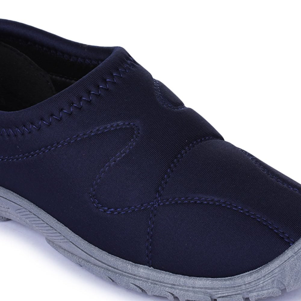 Gliders Non Lacing Blue Casual Slip on Shoes For Women MAC By Liberty