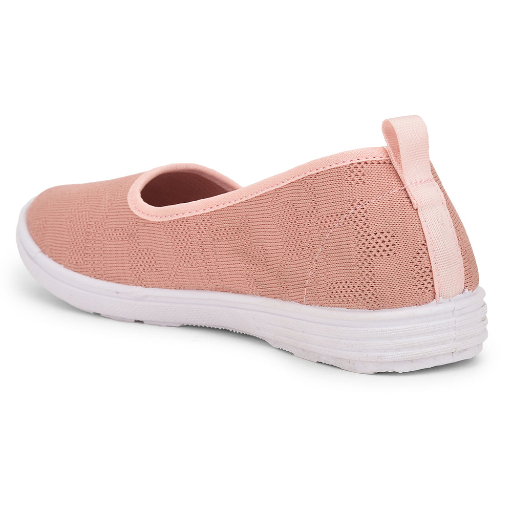 Gliders (Peach) Casual Ballerina Shoes For Ladies GIA-5E By Liberty