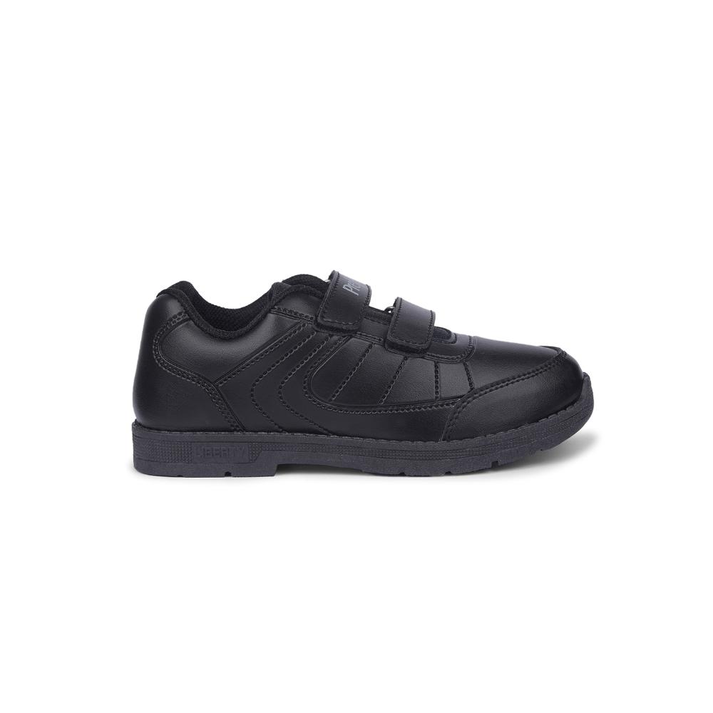 Prefect By Liberty Kids SCHOOLFUN Black School Non Lacing Shoes