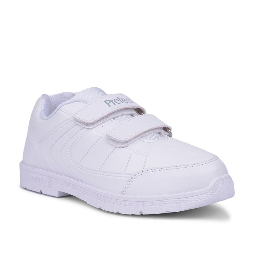 Prefect By Liberty Kids SCHOOLFUN White School Non Lacing Shoes