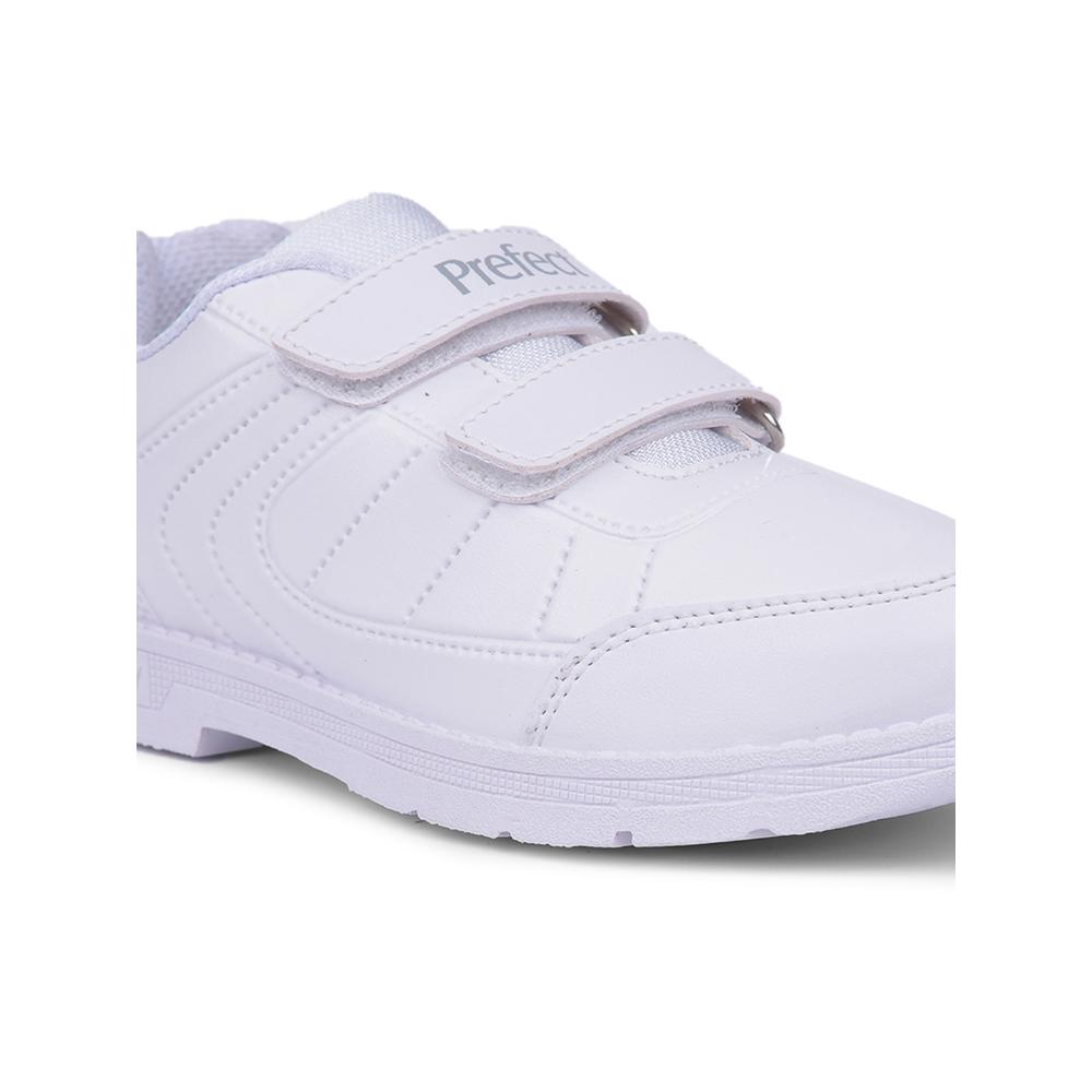 Prefect By Liberty Kids SCHOOLFUN White School Non Lacing Shoes