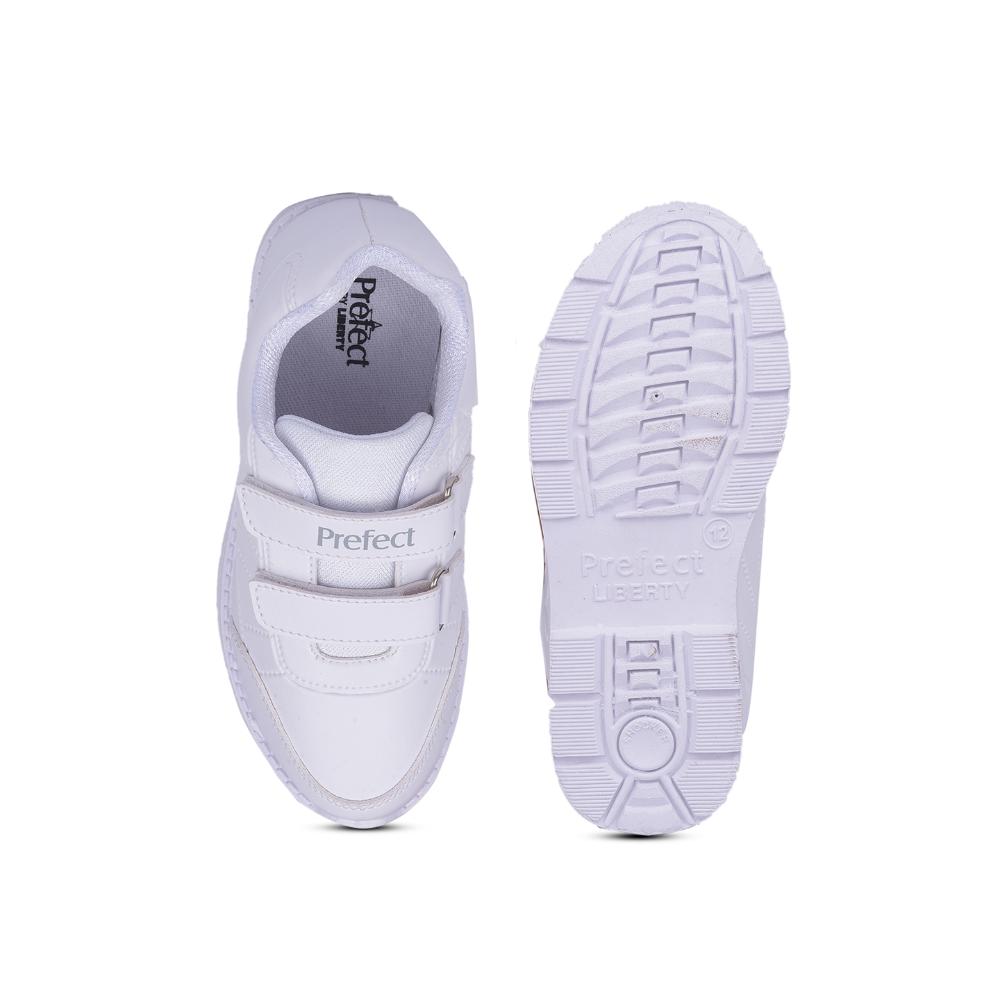 Prefect By Liberty Kids SCHOOLFUN White School Non Lacing Shoes